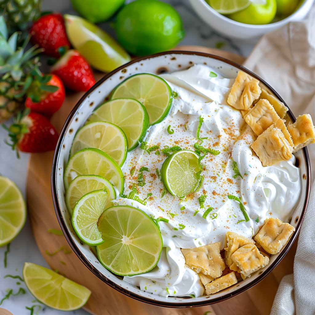 Key Lime Pie Fruit Dip