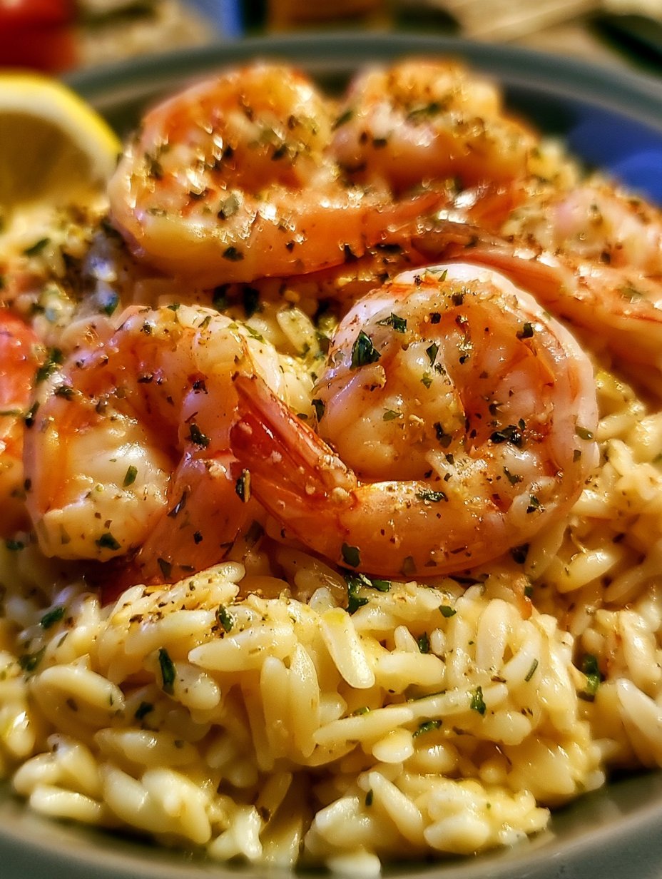 Receta de Camarones al Ajo con Orégano de Espinacas