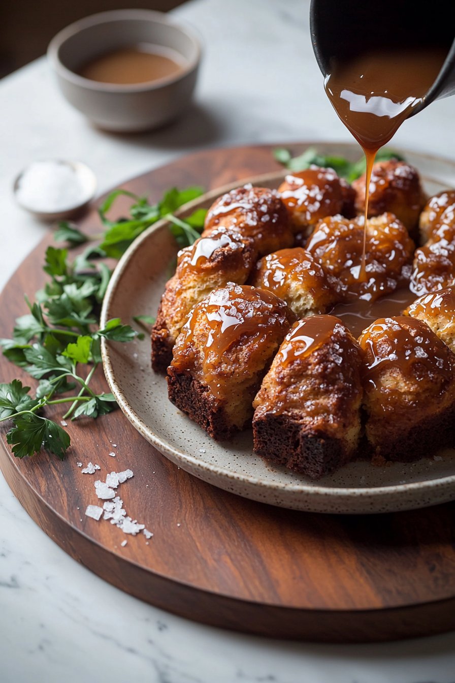 Easy Cinnamon Monkey Bread with Gooey Caramel Glaze