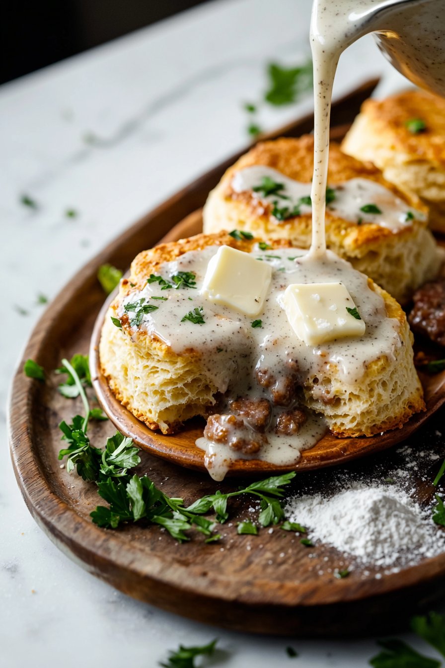 Classic Biscuits and Gravy