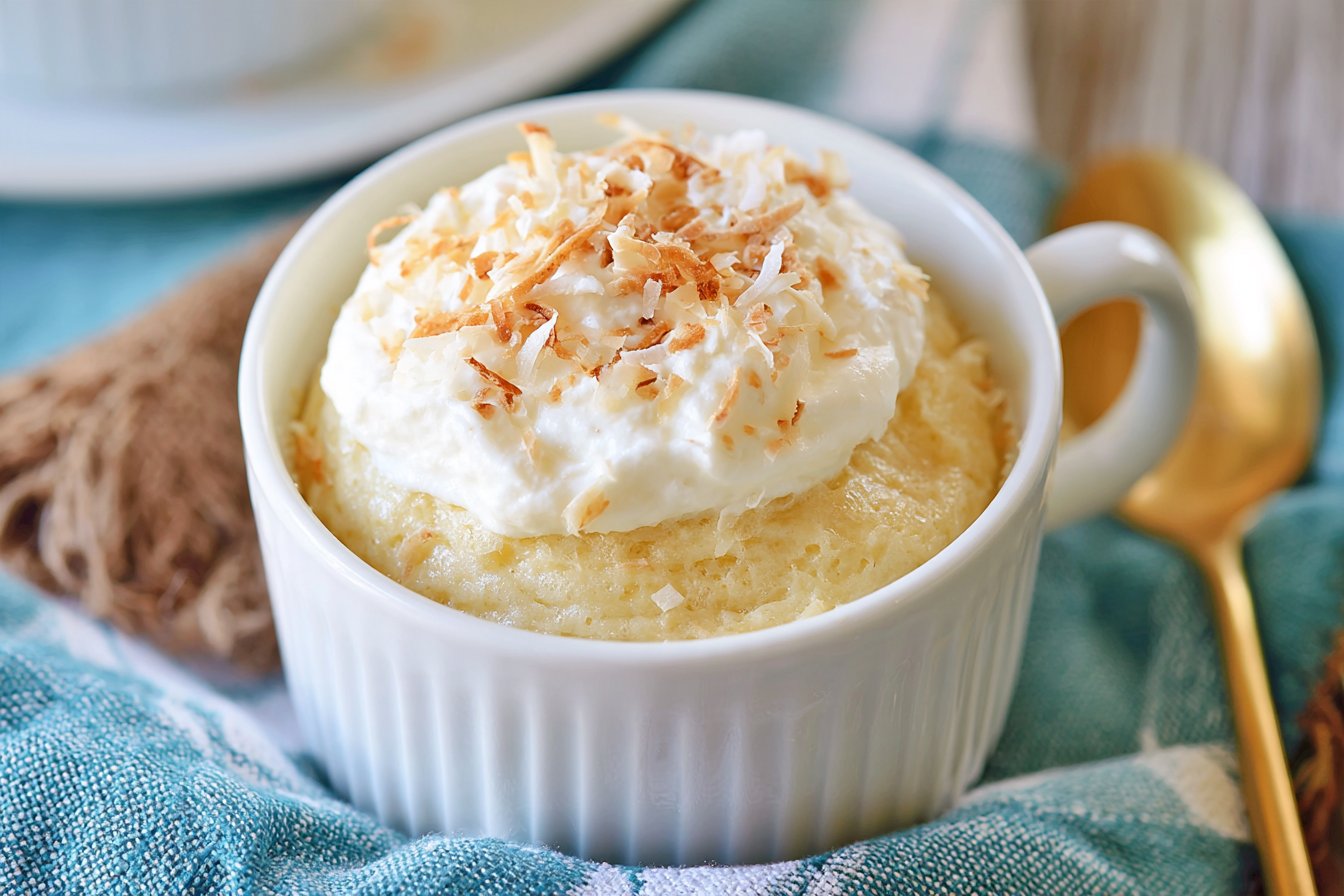 Coconut Mug Cake