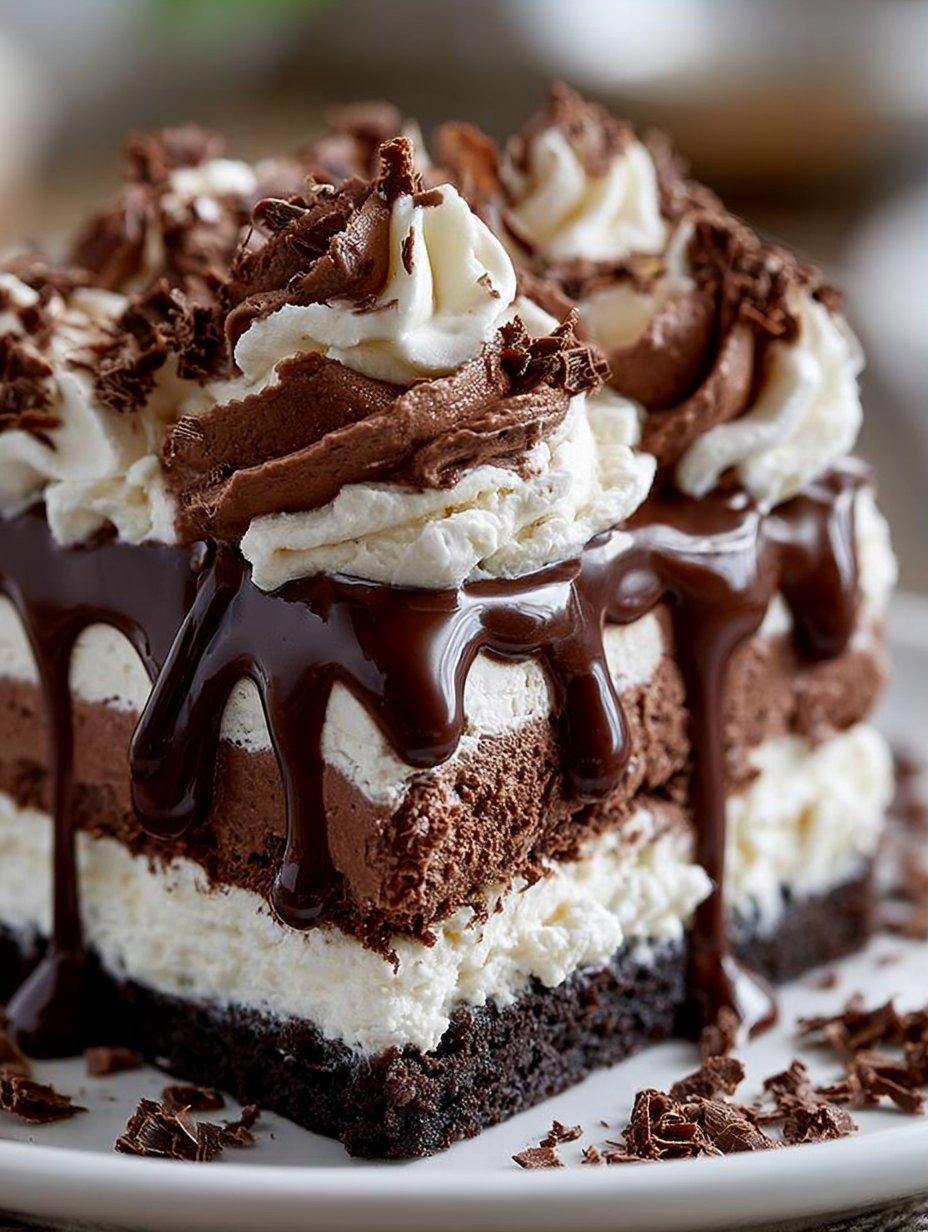 Tarta de Brownie en Nevera