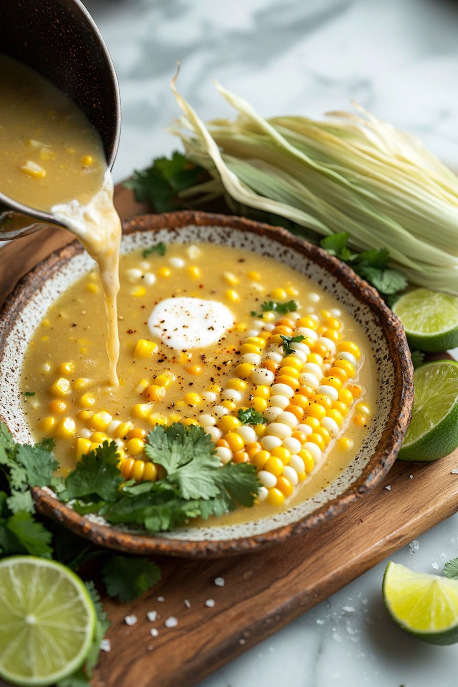 Mexican Street Corn Soup