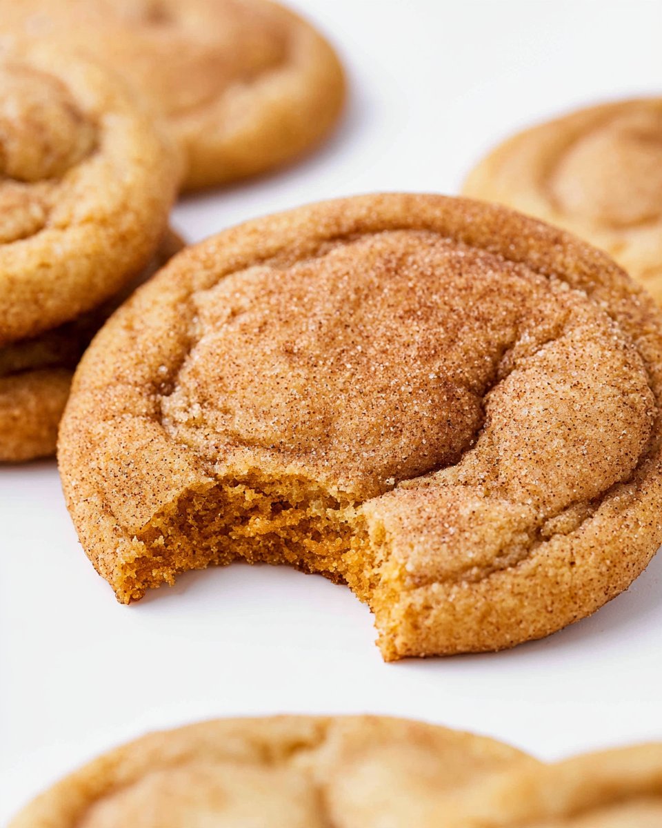 Pumpkin Snickerdoodles - Cookie Dough and Oven Mitt
