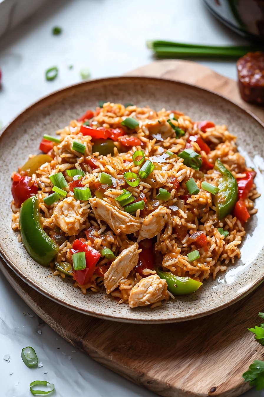 Slow Cooker Chicken Jambalaya