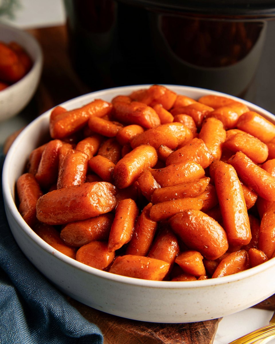 Crockpot Honey Glazed Carrots