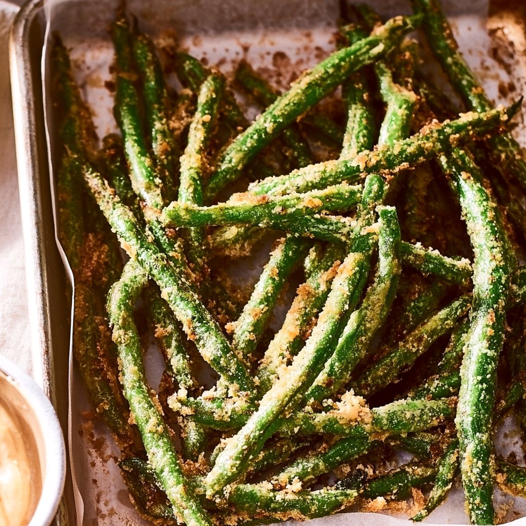 Parmesan Green Bean "Fries"