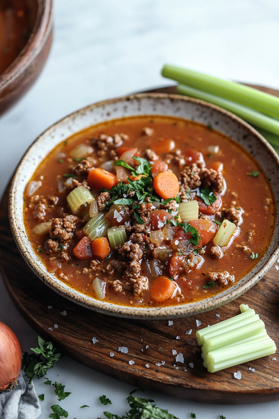 Italian-Style Beef Soup