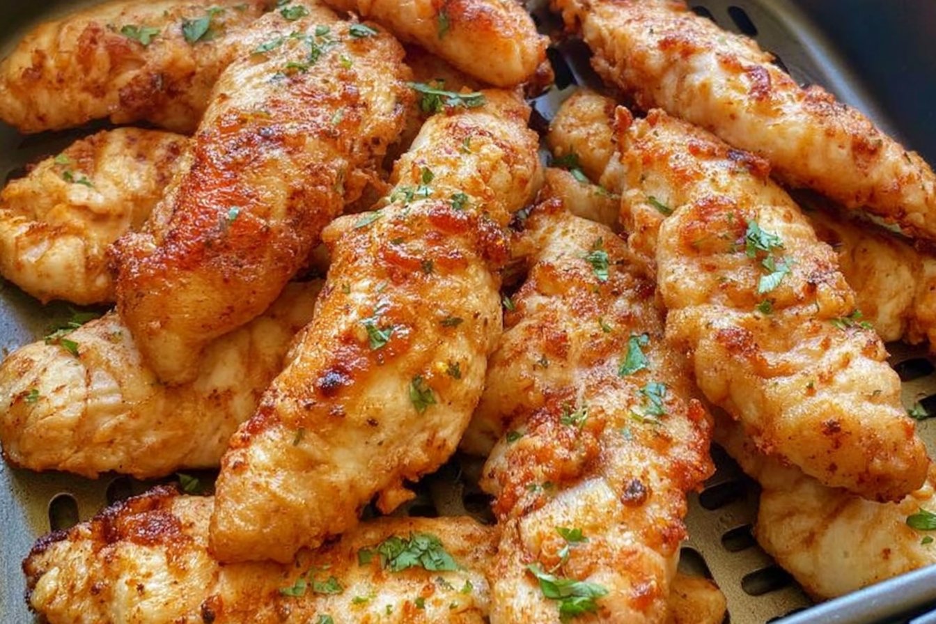 Air Fryer Chicken Tenders Without Breading