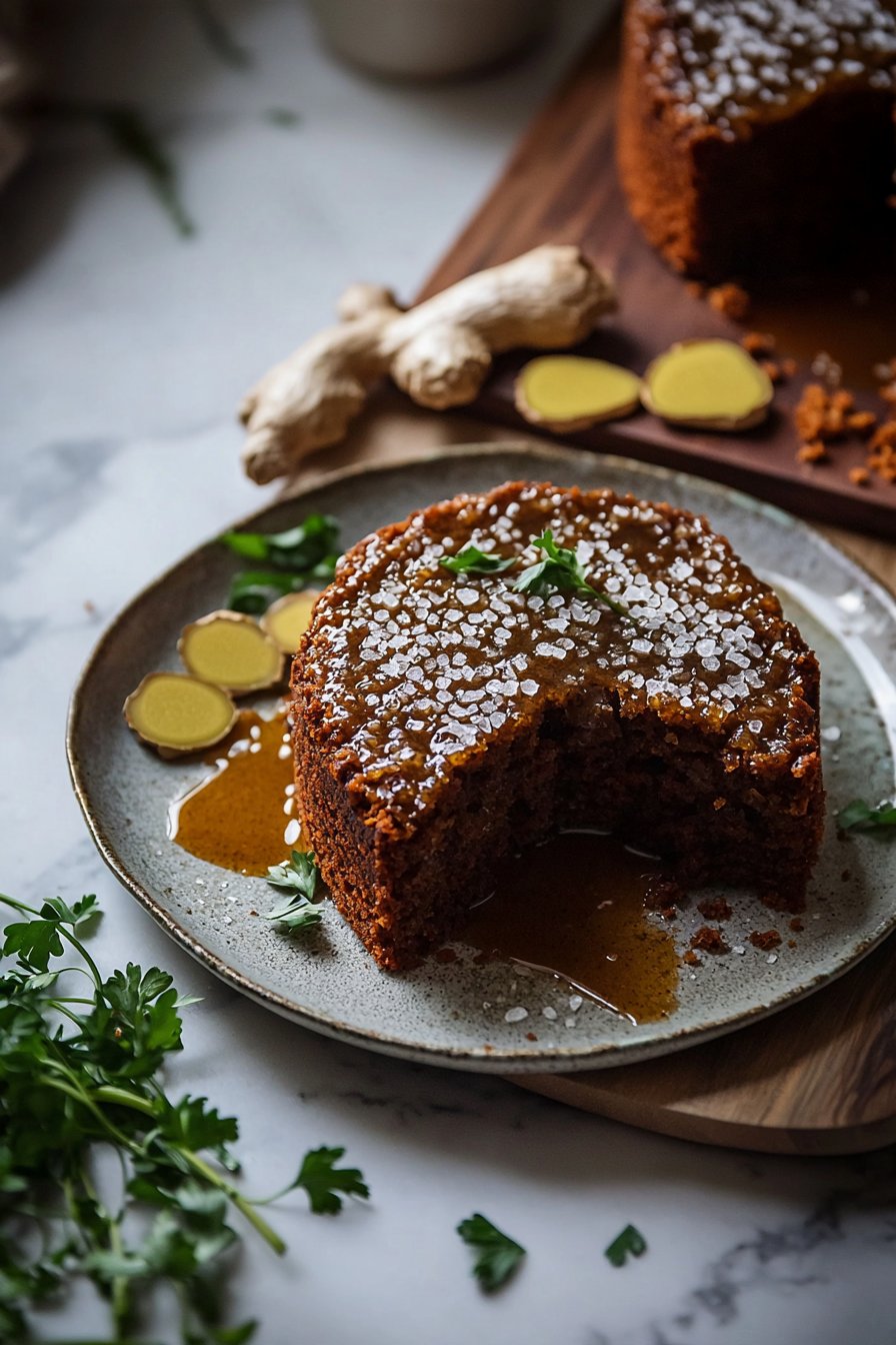 Jamaican Sticky Ginger Cake