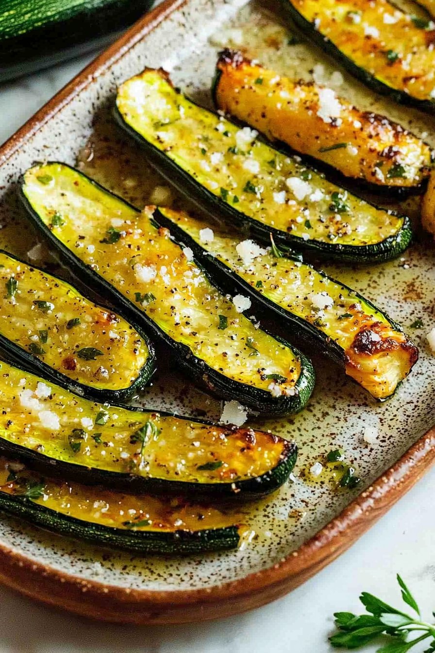 Oven Baked Zucchini