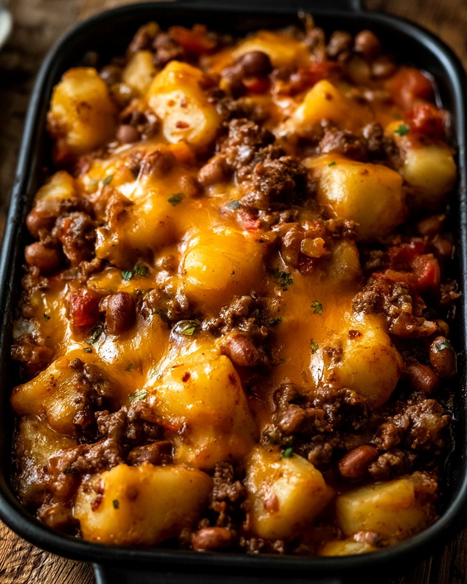 Slow Cooker Cowboy Casserole