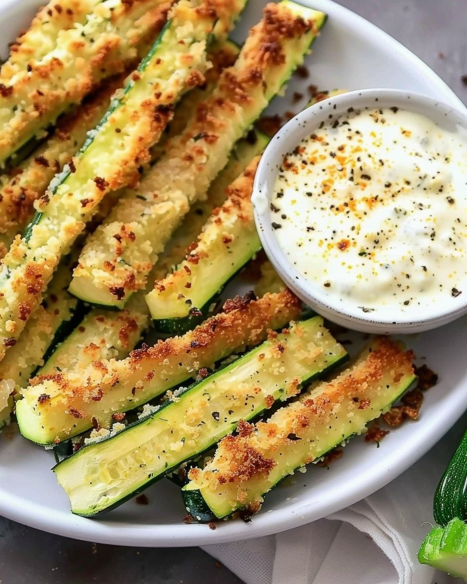 Keto & Gluten Free Zucchini Fries: Quick Healthy Low Carb Side Dish | Zucchini fries baked with breadcrumbs, Zucchini fries baked with panko, Low carb parmesan zucchini fries