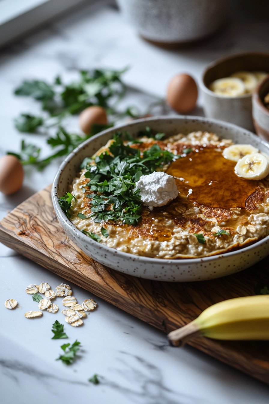Baked Protein Pancake Bowls