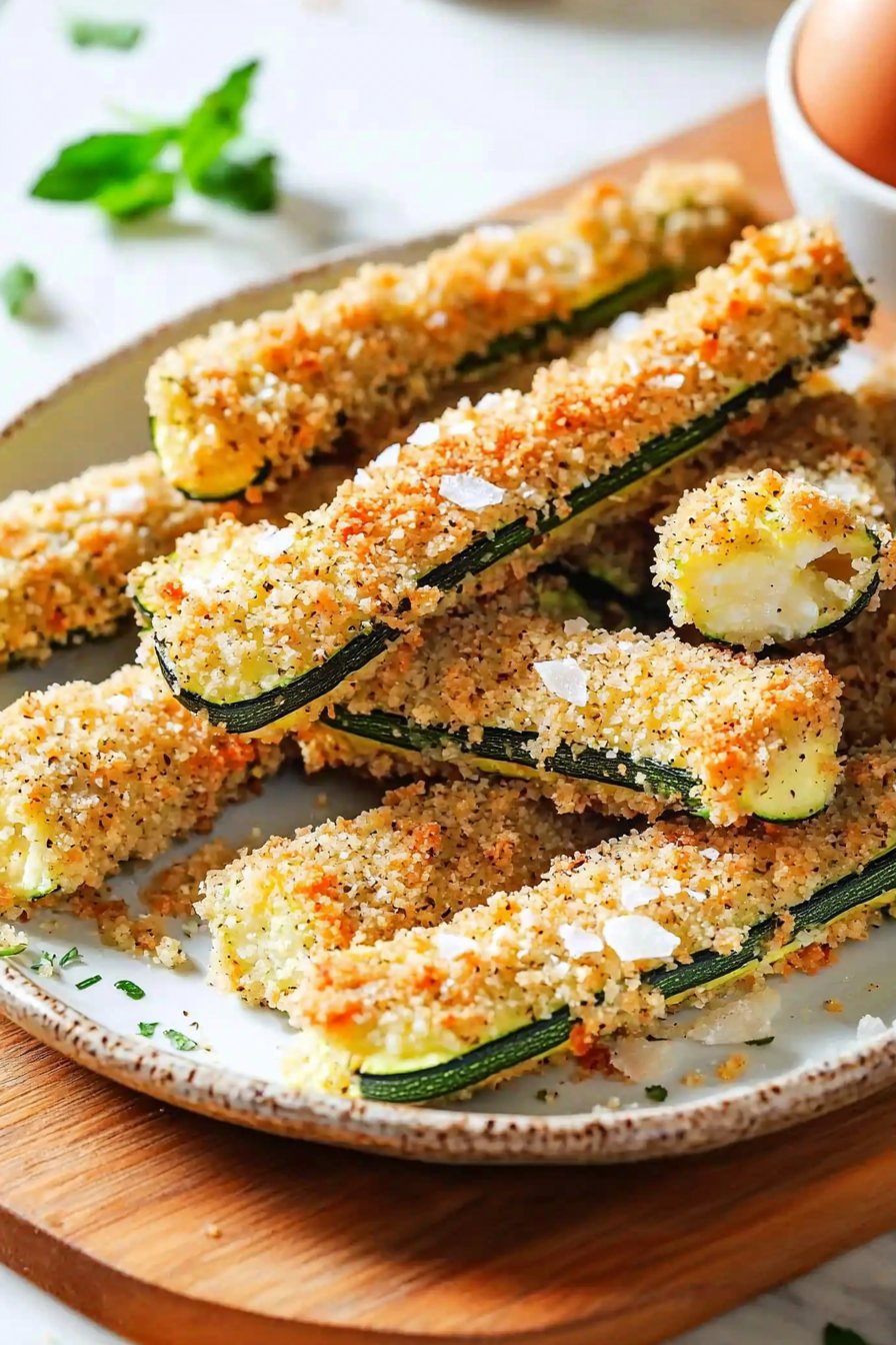 Easy Baked Zucchini Sticks