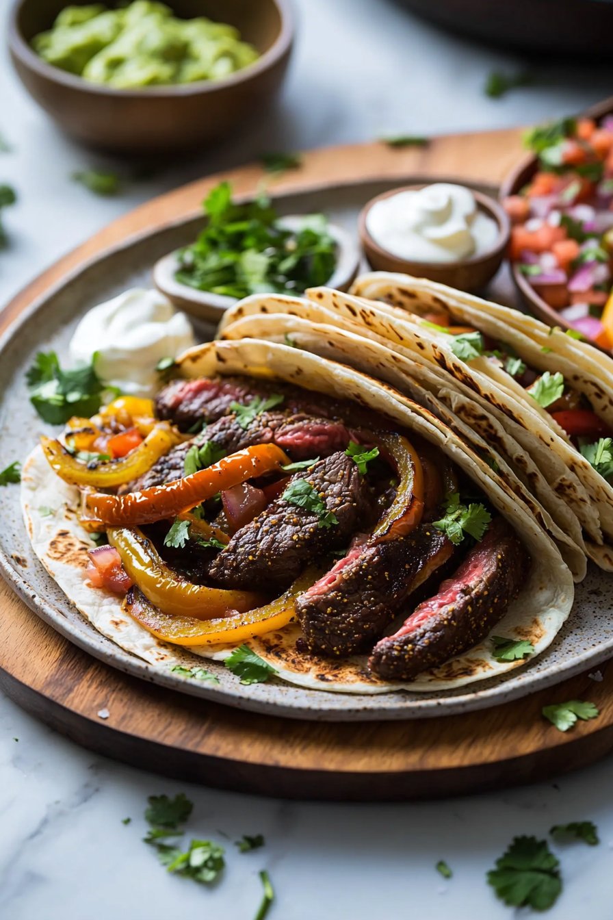 Blackstone Steak Fajitas