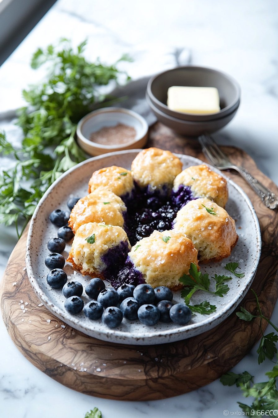 Blueberry Monkey Bread