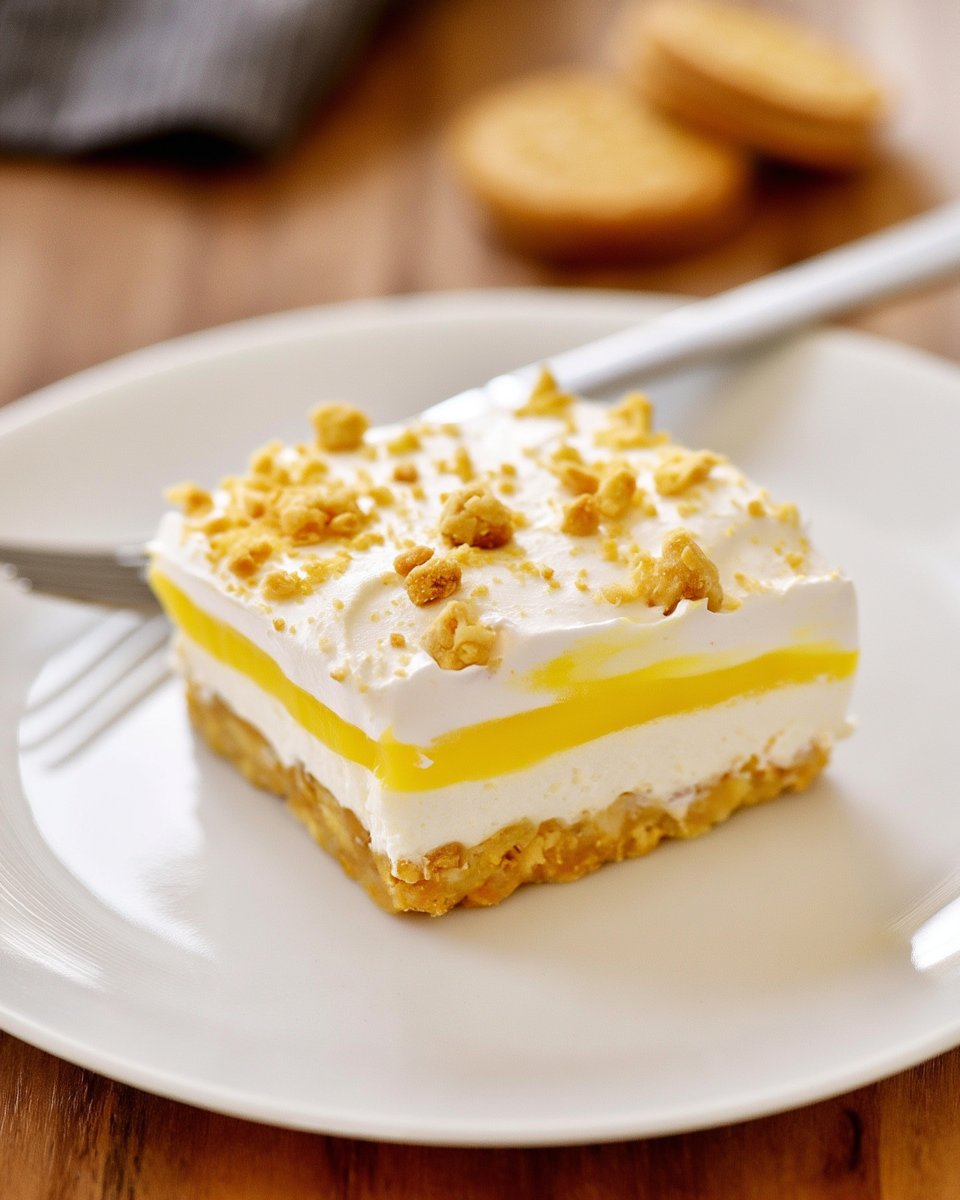 Heavenly Lemon Oreo Dessert