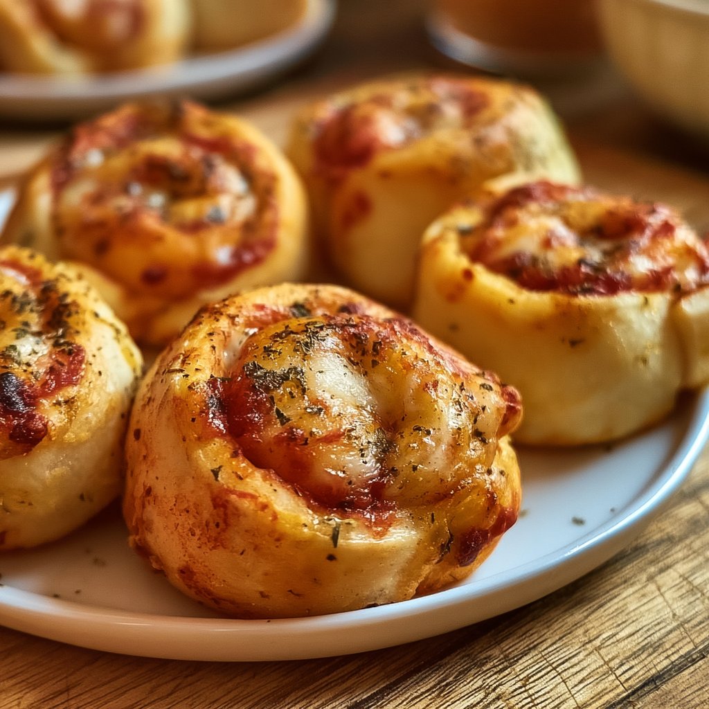 Blitz Pizzaschnecken