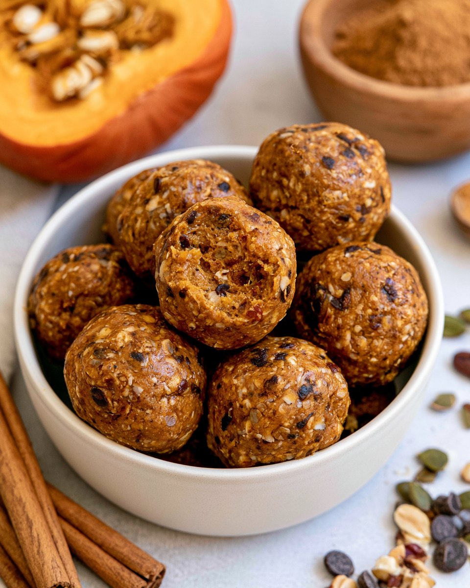 Pumpkin Energy Balls