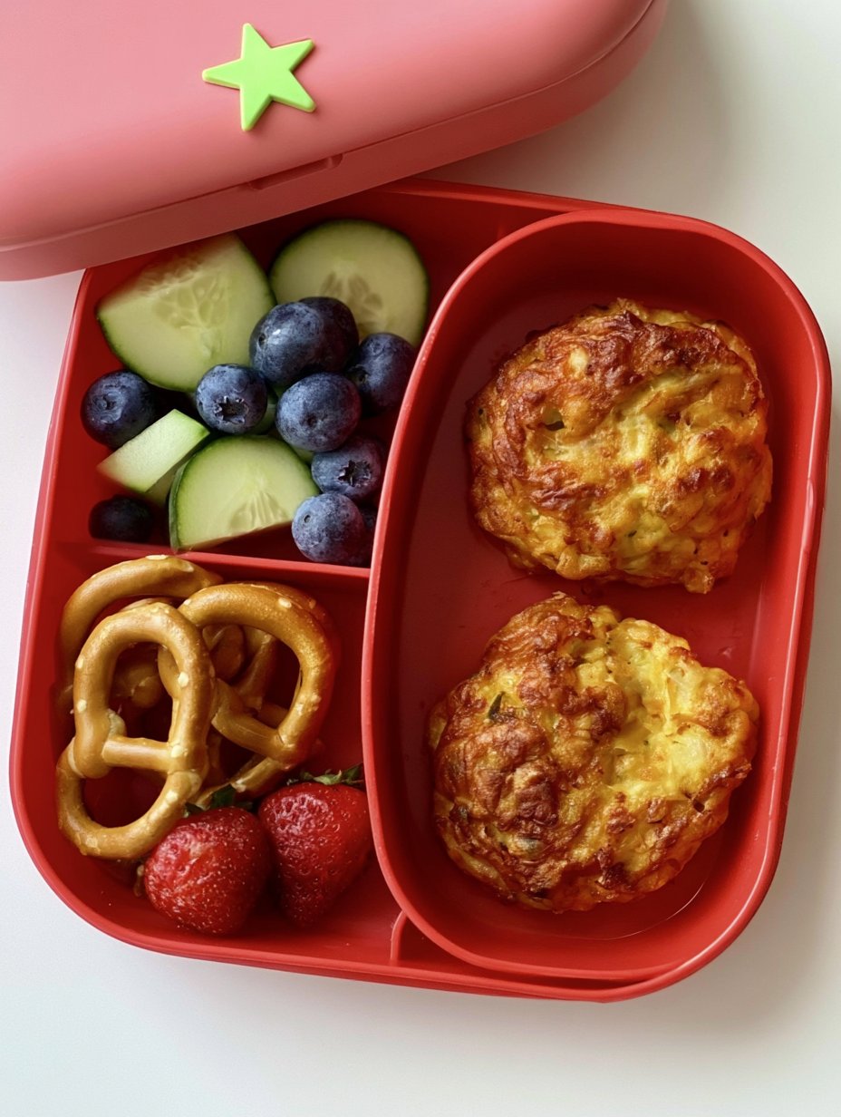 Muffins de Pollo y Queso para el Almuerzo