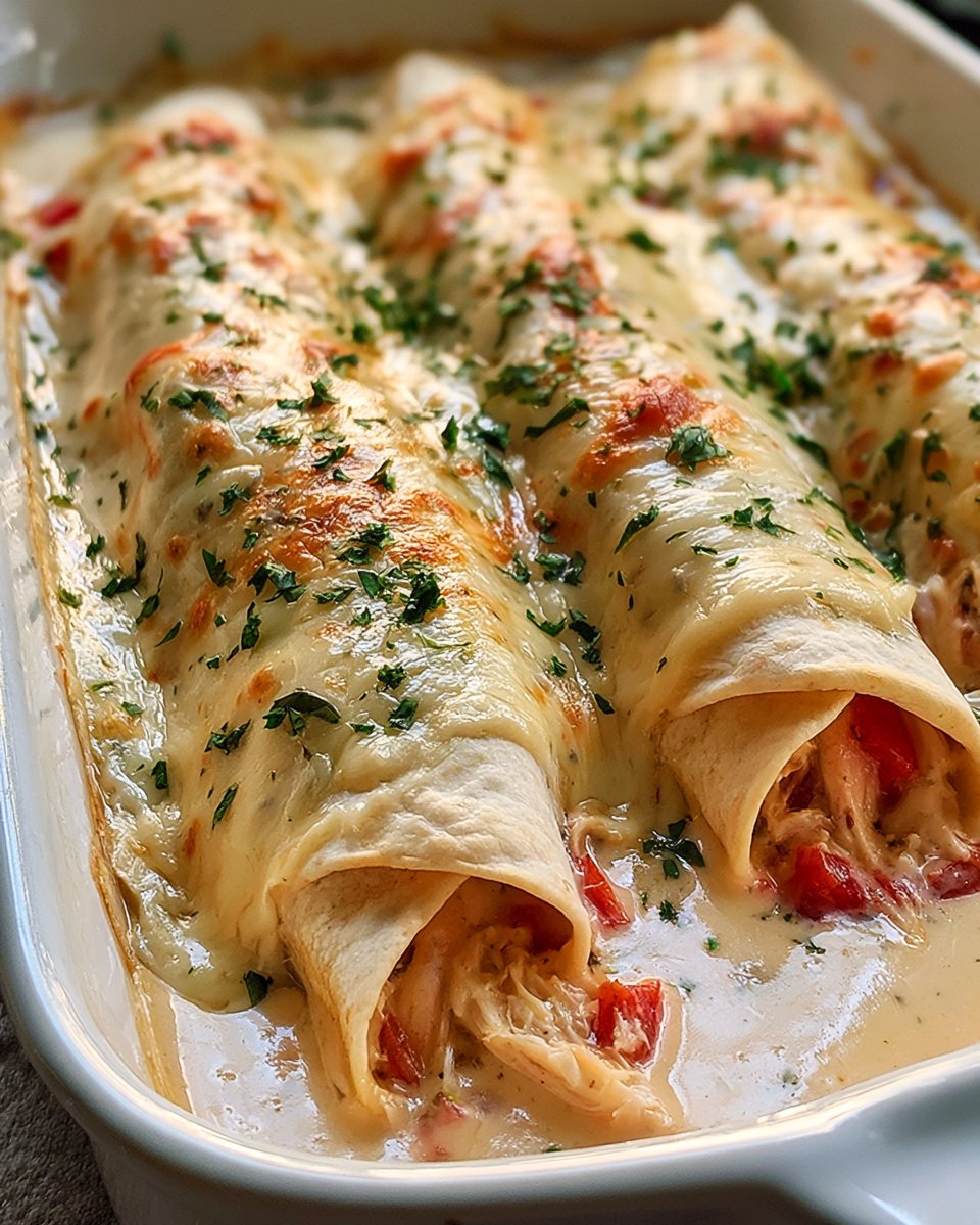 Cheese Chicken Enchiladas