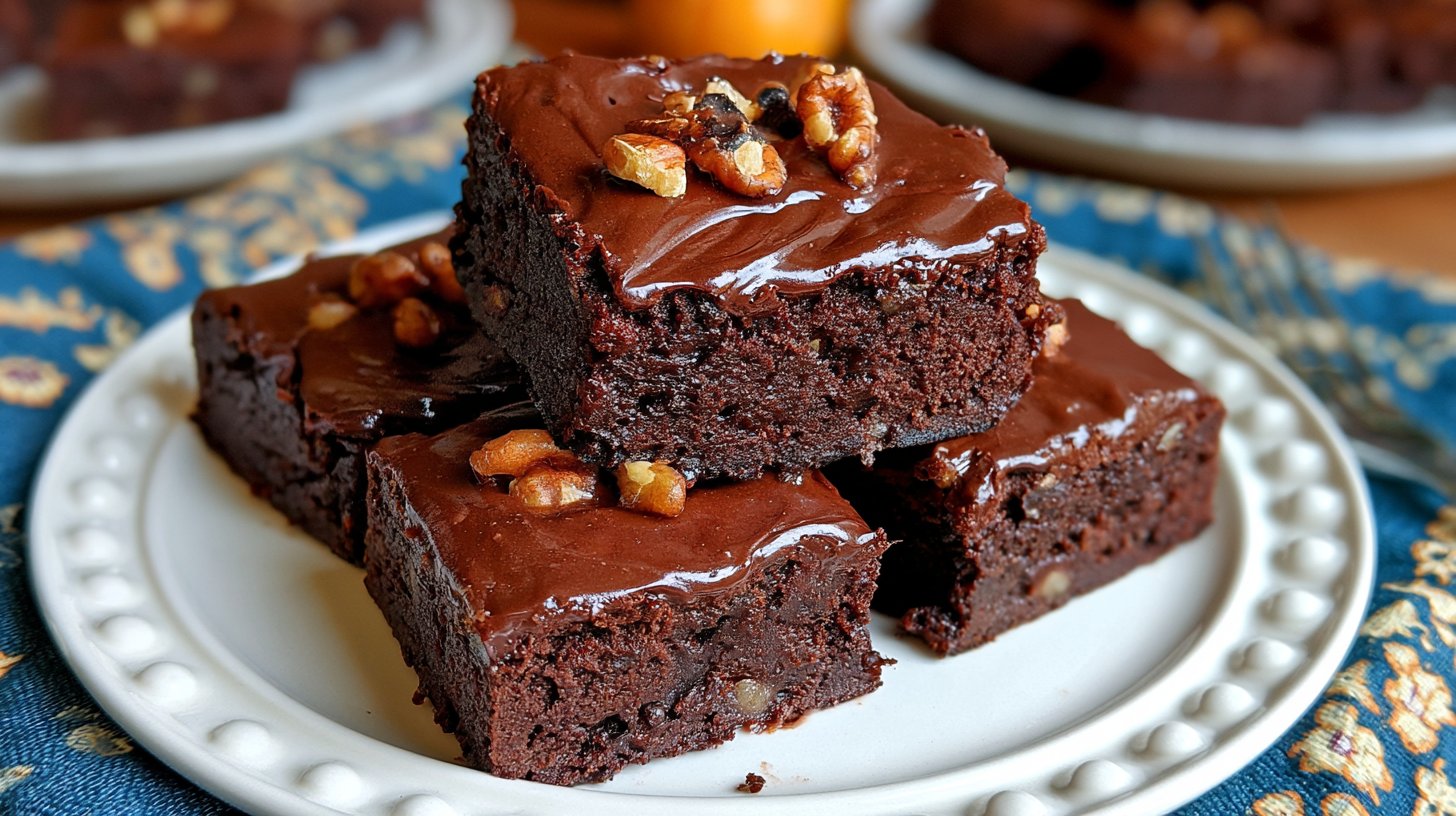 Flourless High Protein Greek Yogurt Brownies