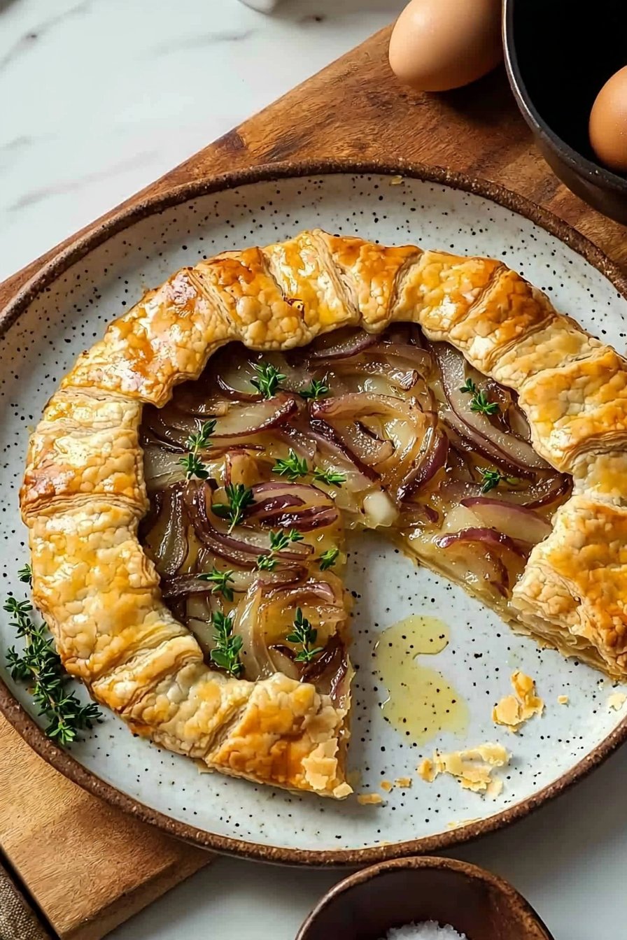 French Onion Galette