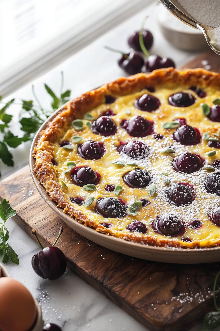 Classic Cherry Clafoutis