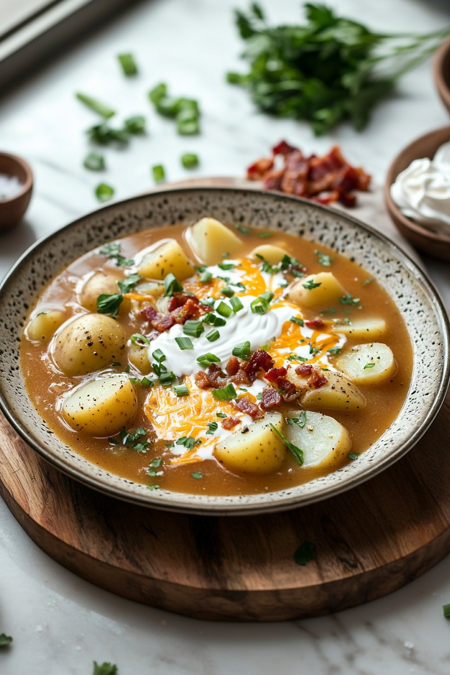 Crock Pot Potato Soup