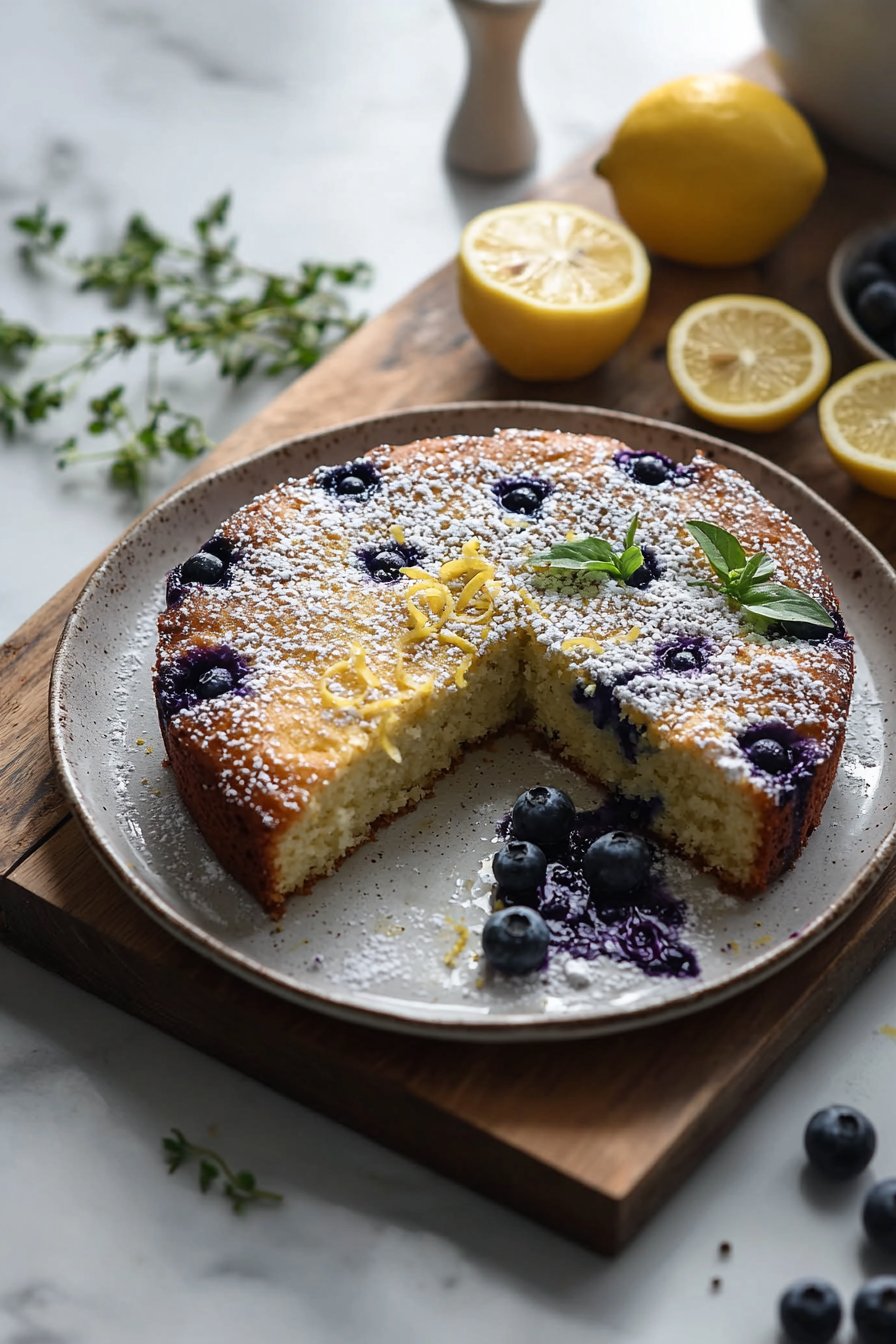 Lemon Blueberry Cake