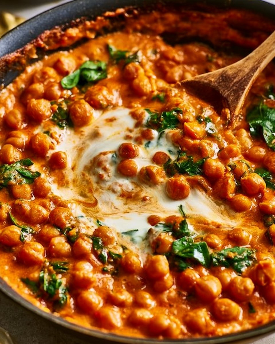 Harissa chickpea stew