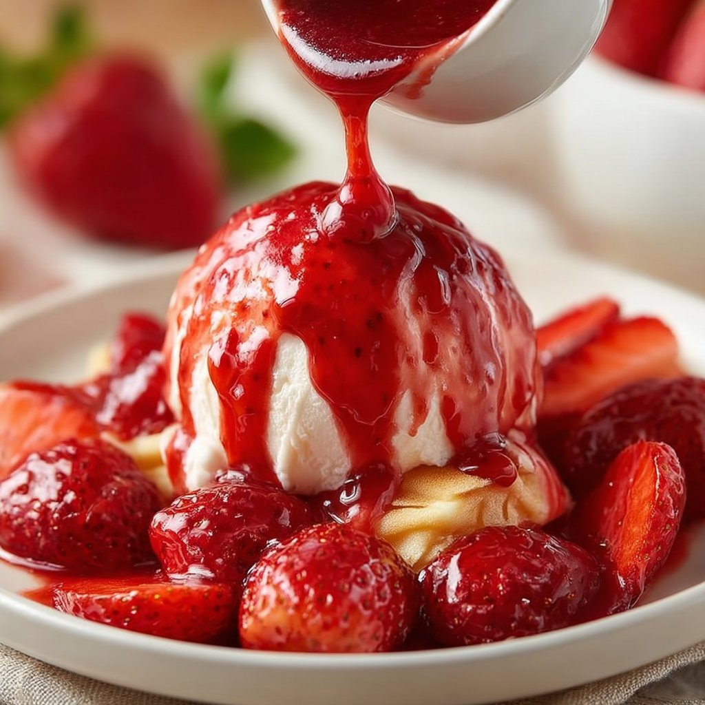 Homemade Strawberry Sauce