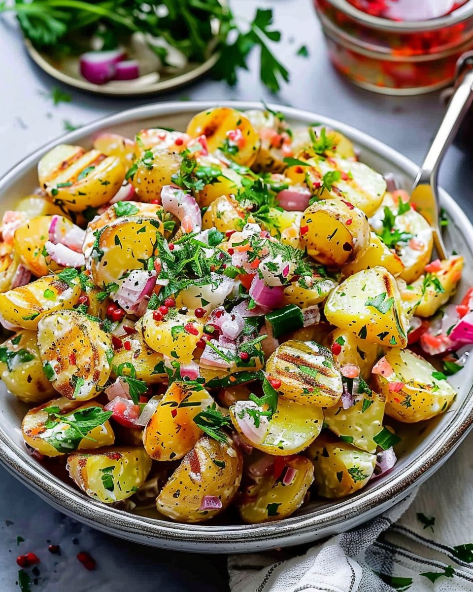 Grilled Potato Salad