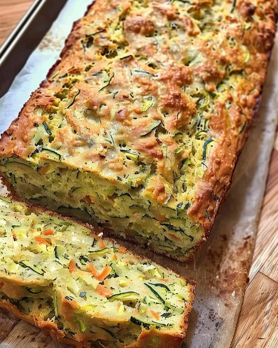 Savory Zucchini Bread