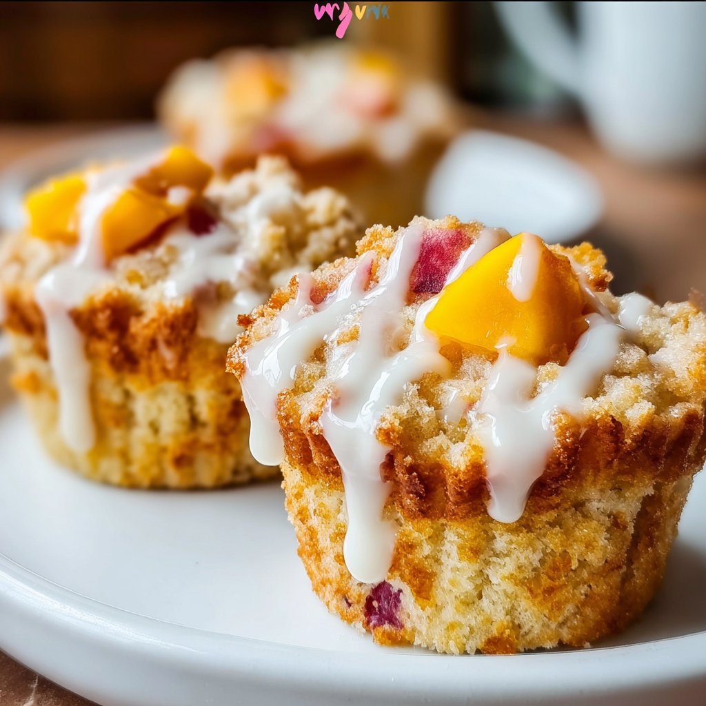 Peaches and Cream Muffins