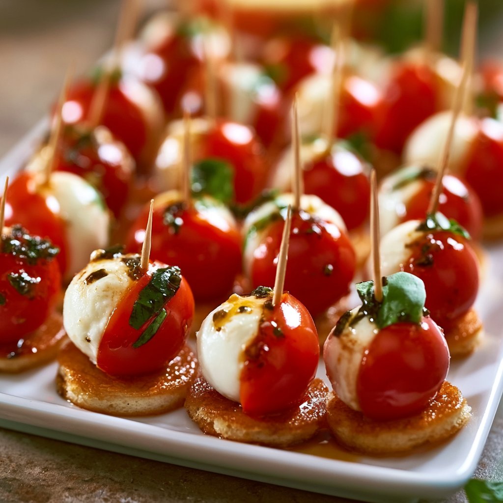 Mini Caprese Häppchen