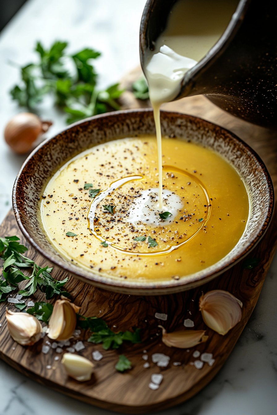Hausgemachte Butternut-Kürbissuppe