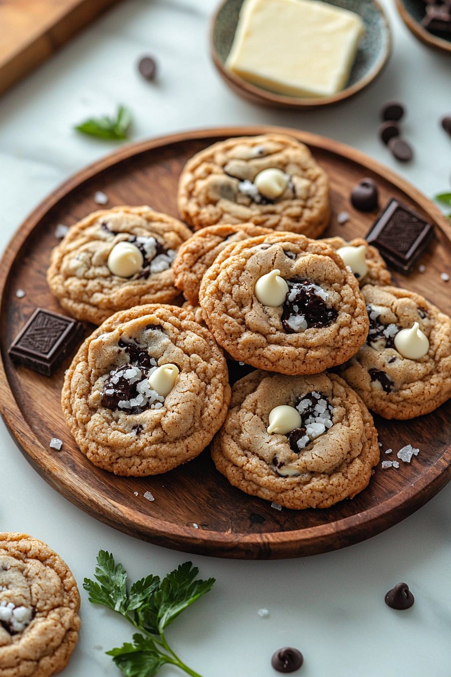 Kekse mit Cookies und Sahne