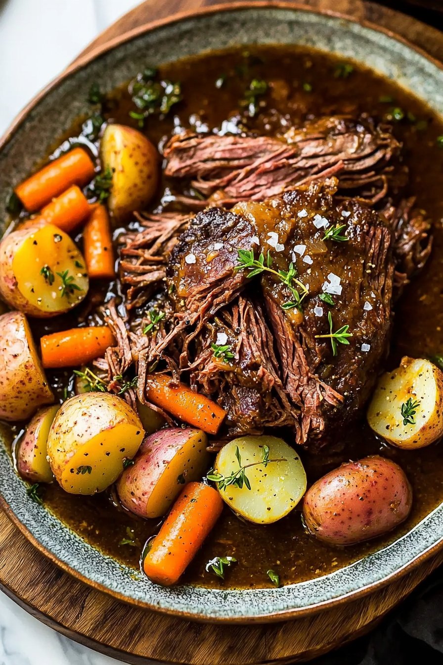 Crockpot Pot Roast with Five Minutes of Prep
