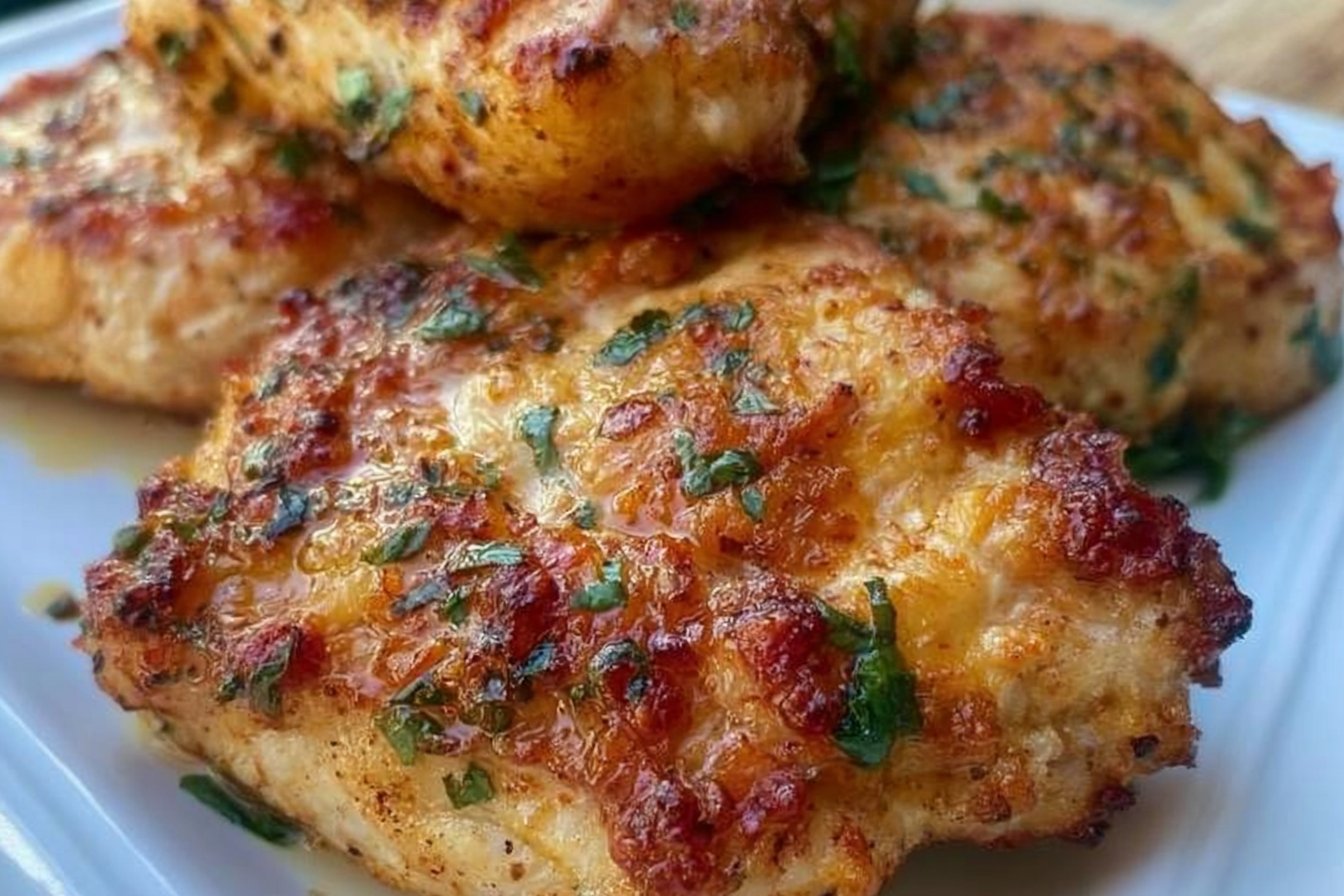 Keto Smoky Ranch Garlic Smash Chicken Recipe Easy Quick