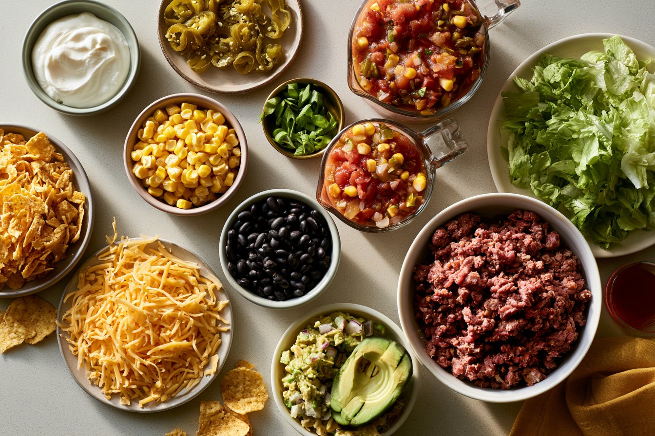 Walking Taco Casserole