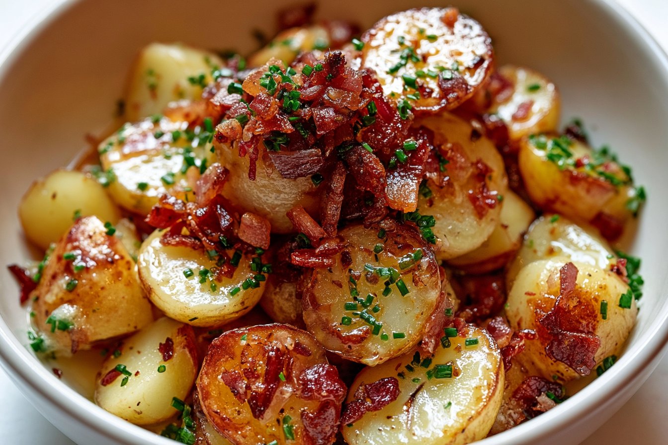 Authentic German Bratkartoffeln (Pan-Fried Potatoes)