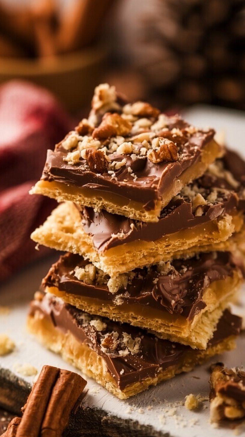 Christmas Crack - Saltine Cracker Toffee