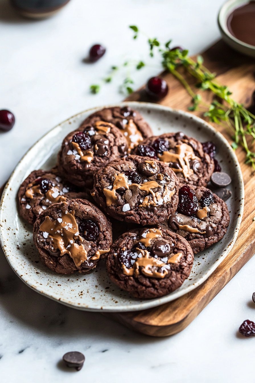 Chocolate Cherry Cookies