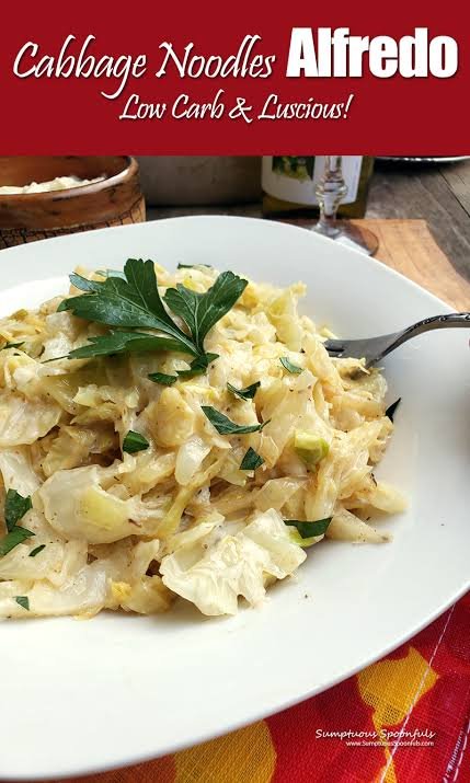 Cabbage Alfredo