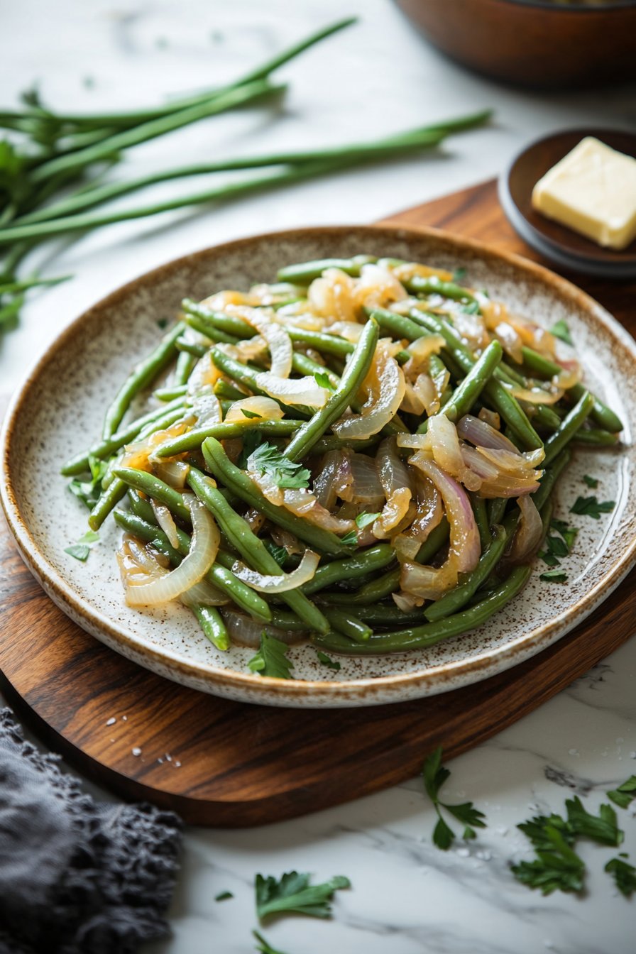 French Onion Beans