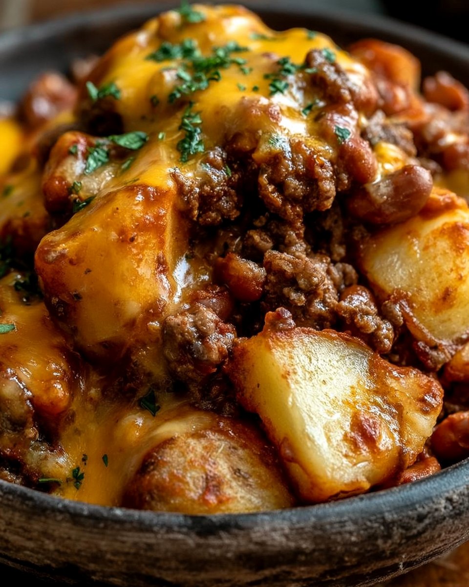 Crockpot Cowboy Casserole