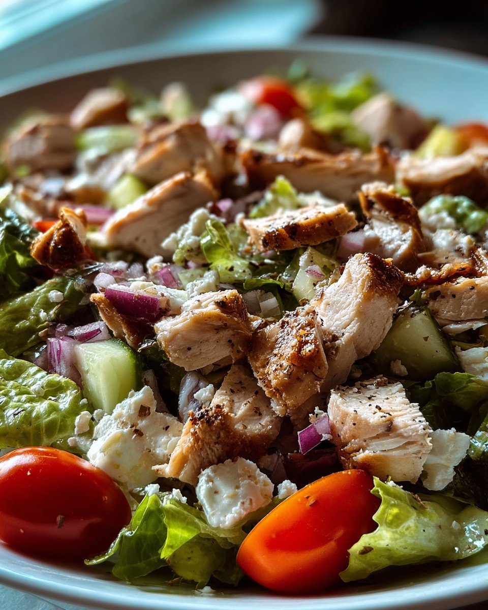 Creamy Herb-Infused Roasted Chicken Salad