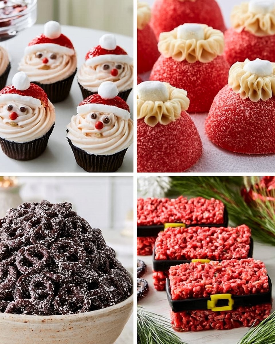 Santa’s Festive Sweets: 25 Desserts & Treats